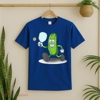 Funny Pickleball Paddle Pickleball Player Dink Retro T-Shirt thumb 2