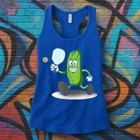 Funny Pickleball Paddle Pickleball Player Dink Retro Women's Tank Top thumb 3