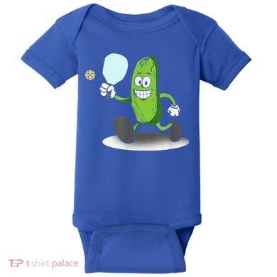 Funny Pickleball Paddle Pickleball Player Dink Retro Baby Bodysuit