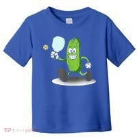 Funny Pickleball Paddle Pickleball Player Dink Retro Toddler T-Shirt thumb 0