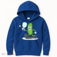 Funny Pickleball Paddle Pickleball Player Dink Retro Kids Hoodie thumb 0