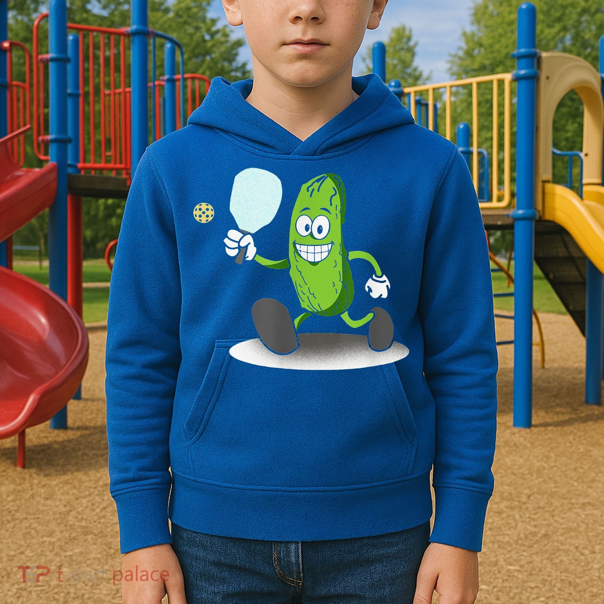 Funny Pickleball Paddle Pickleball Player Dink Retro Kids Hoodie