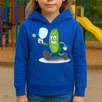 Funny Pickleball Paddle Pickleball Player Dink Retro Kids Hoodie thumb 3