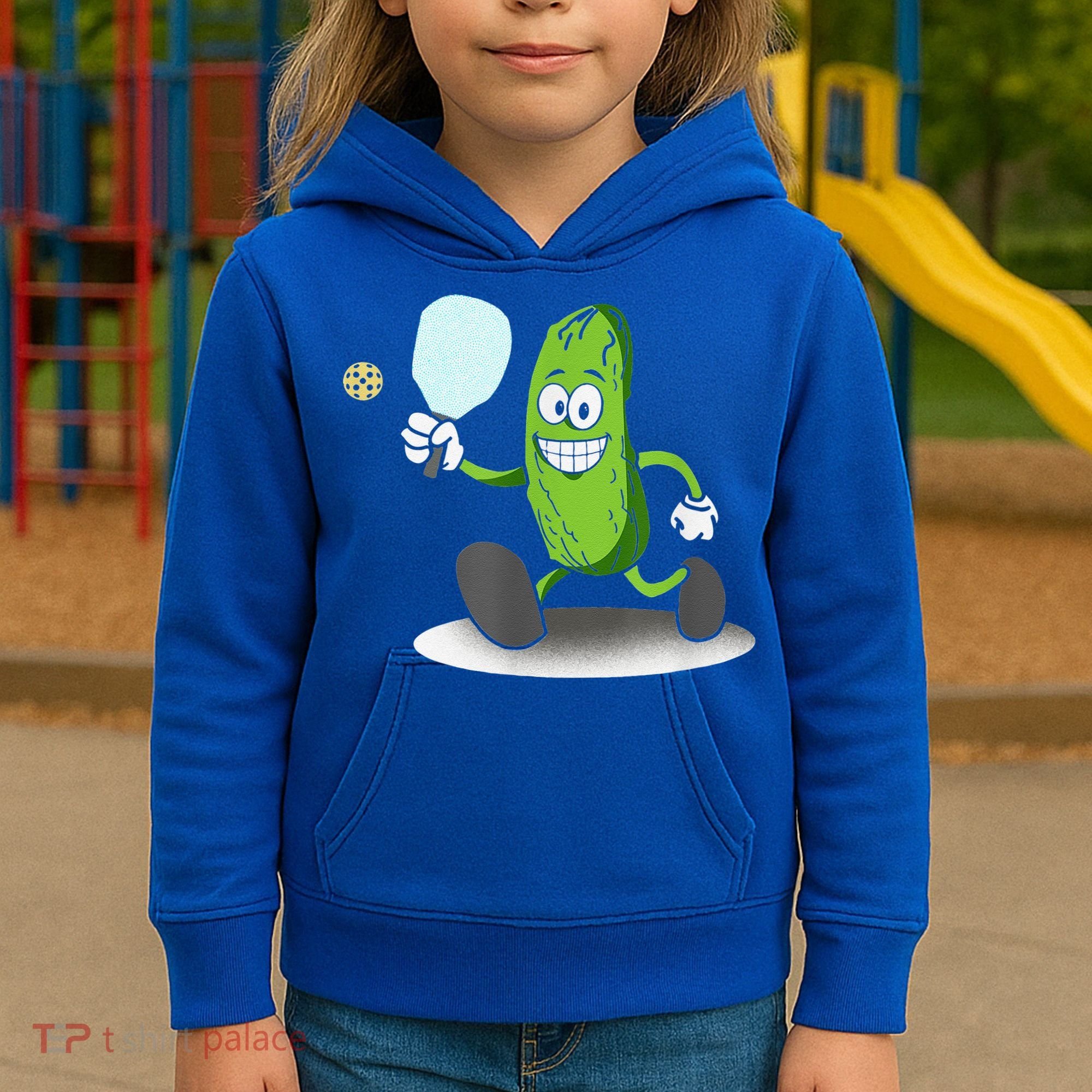 Funny Pickleball Paddle Pickleball Player Dink Retro Kids Hoodie