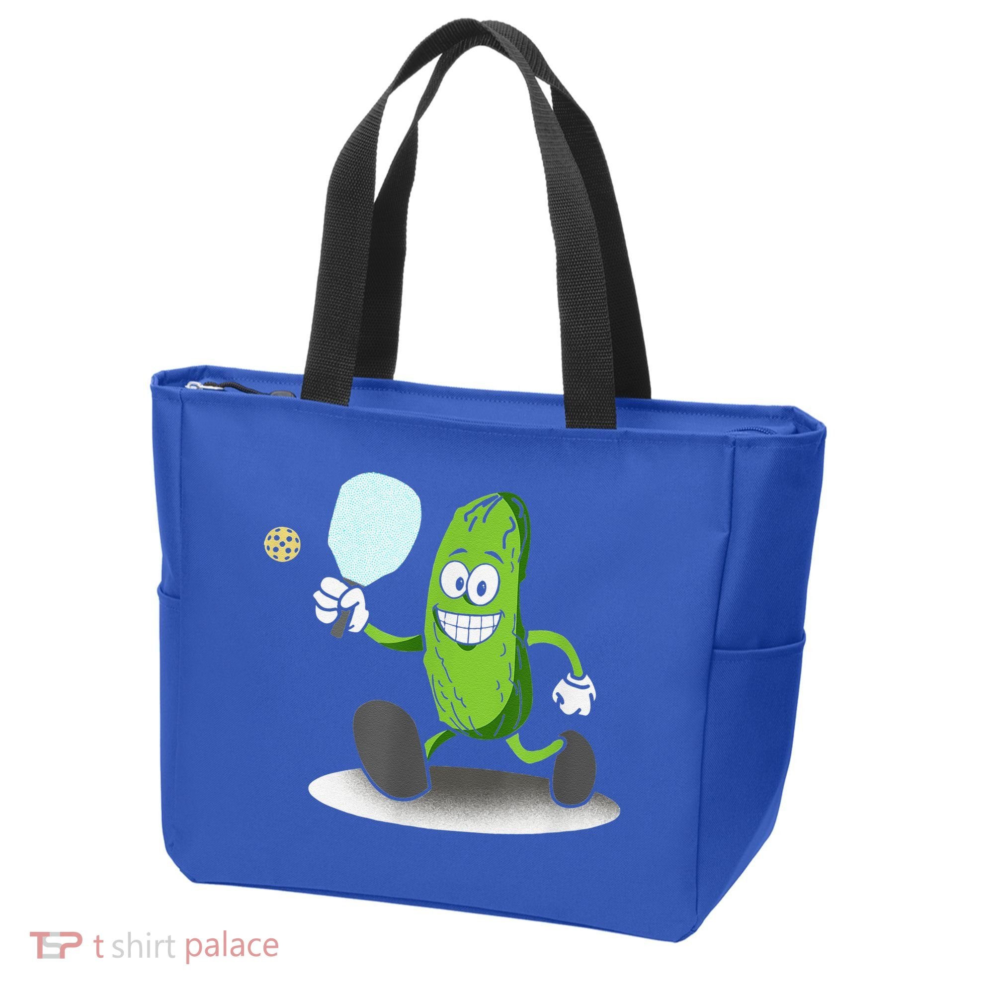 Funny Pickleball Paddle Pickleball Player Dink Retro Tote Bag