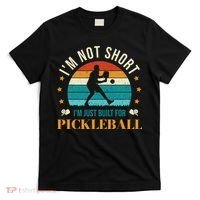 Funny Pickleball player with pickleball paddles love playing T-Shirt thumb 0