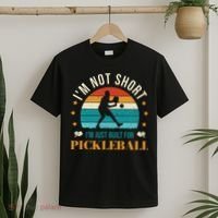 Funny Pickleball player with pickleball paddles love playing T-Shirt thumb 2