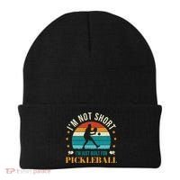 Funny Pickleball player with pickleball paddles love playing Beanie thumb 0