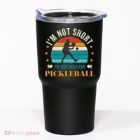 Funny Pickleball player with pickleball paddles love playing Tumbler thumb 0