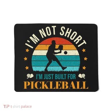 Funny Pickleball player with pickleball paddles love playing Mousepad