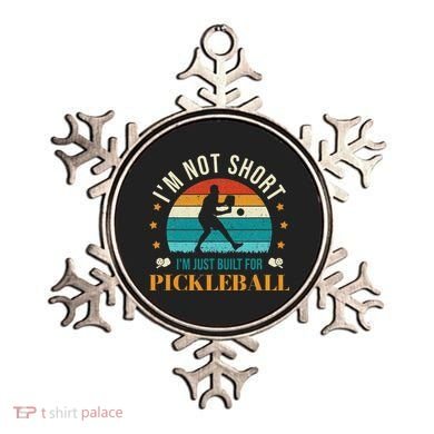 Funny Pickleball player with pickleball paddles love playing Ornament