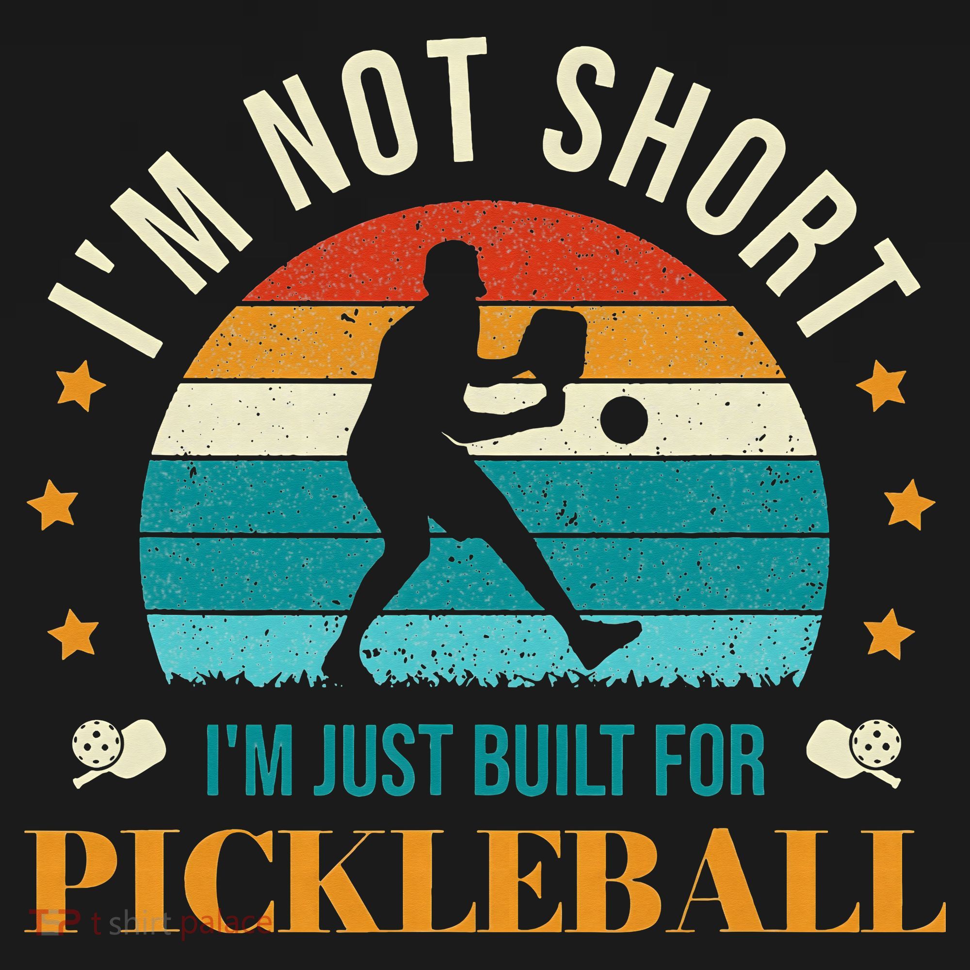 Funny Pickleball player with pickleball paddles love playing Women's Tank Top