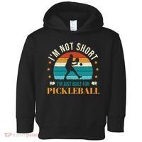 Funny Pickleball player with pickleball paddles love playing Toddler Hoodie thumb 0
