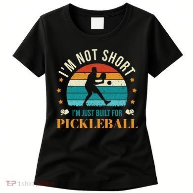 Funny Pickleball player with pickleball paddles love playing Women's T-Shirt