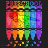 Funny Prehistoric Preschool Dinosaur Crayons Women's Sweatshirt thumb 2