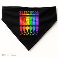 Funny Prehistoric Preschool Dinosaur Crayons USA-Made Doggie Bandana thumb 0