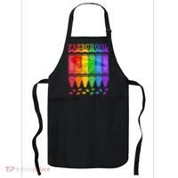 Funny Prehistoric Preschool Dinosaur Crayons Apron thumb 0