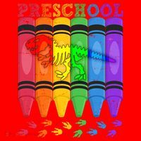 Funny Prehistoric Preschool Dinosaur Crayons Santa Hat thumb 1