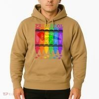 Funny Prehistoric Preschool Dinosaur Crayons Hoodie thumb 2