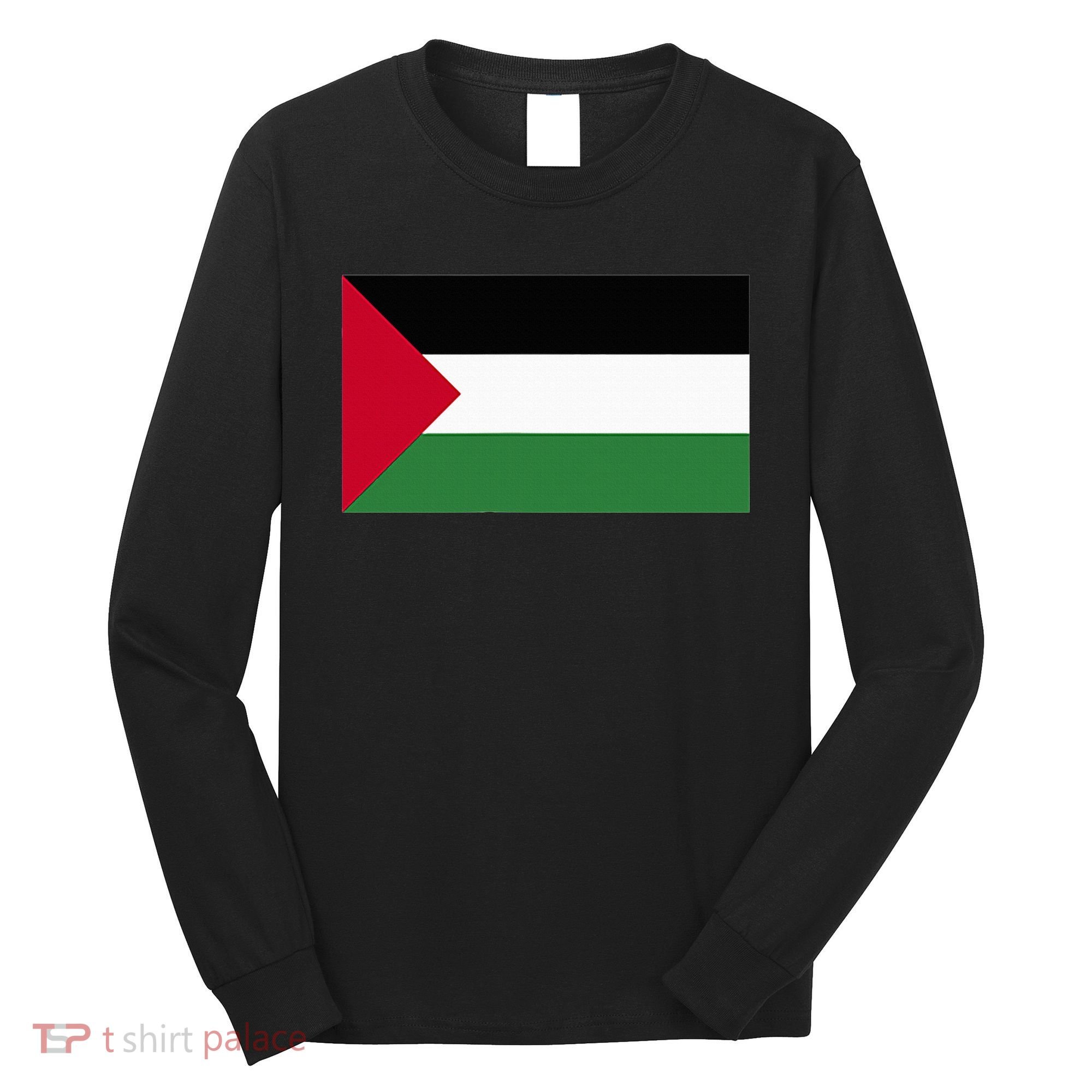 Free Palestine Palestine Flag Long Sleeve Shirt