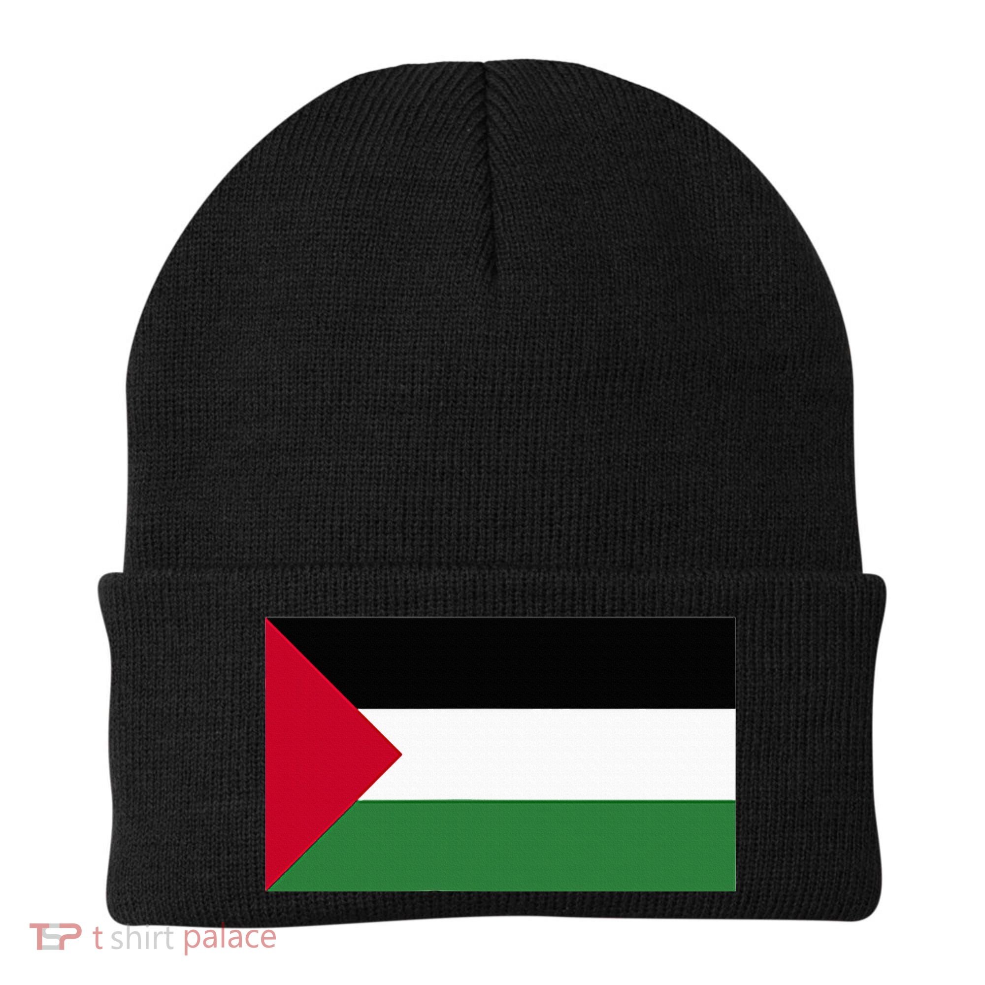 Free Palestine Palestine Flag Beanie