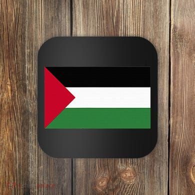 Free Palestine Palestine Flag Coaster
