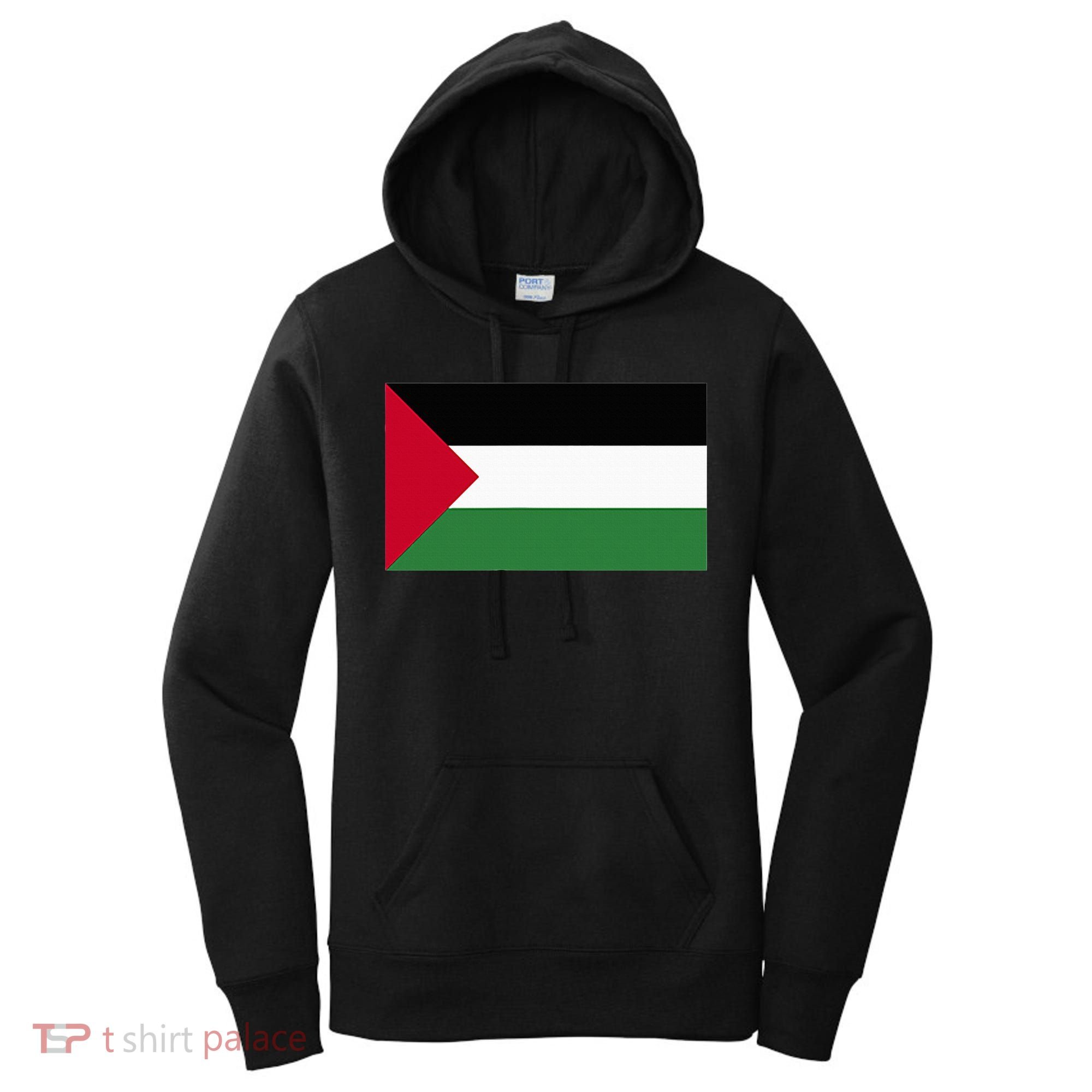 Free Palestine Palestine Flag Women's Hoodie
