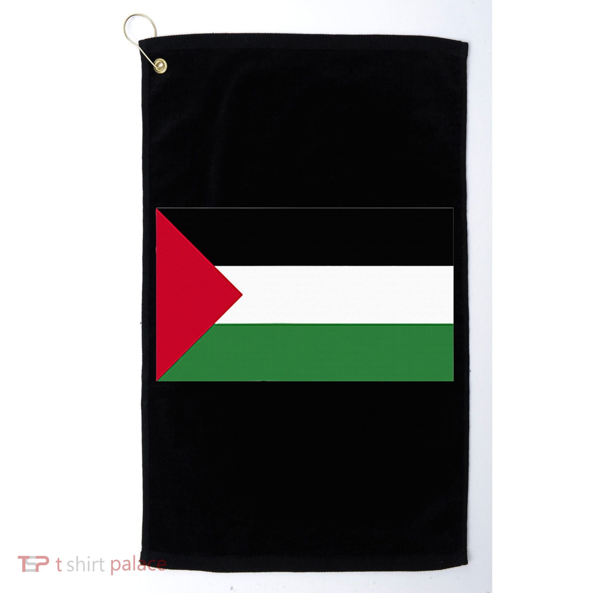Free Palestine Palestine Flag Golf Towel