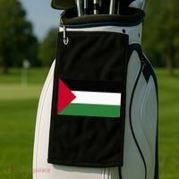 Free Palestine Palestine Flag Golf Towel thumb 2