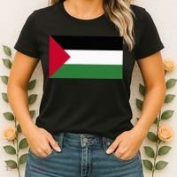 Free Palestine Palestine Flag Women's T-Shirt thumb 2