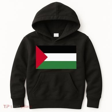 Free Palestine Palestine Flag Kids Hoodie