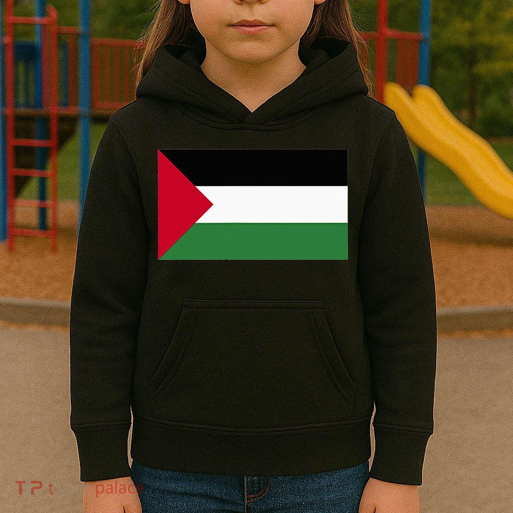 Free Palestine Palestine Flag Kids Hoodie
