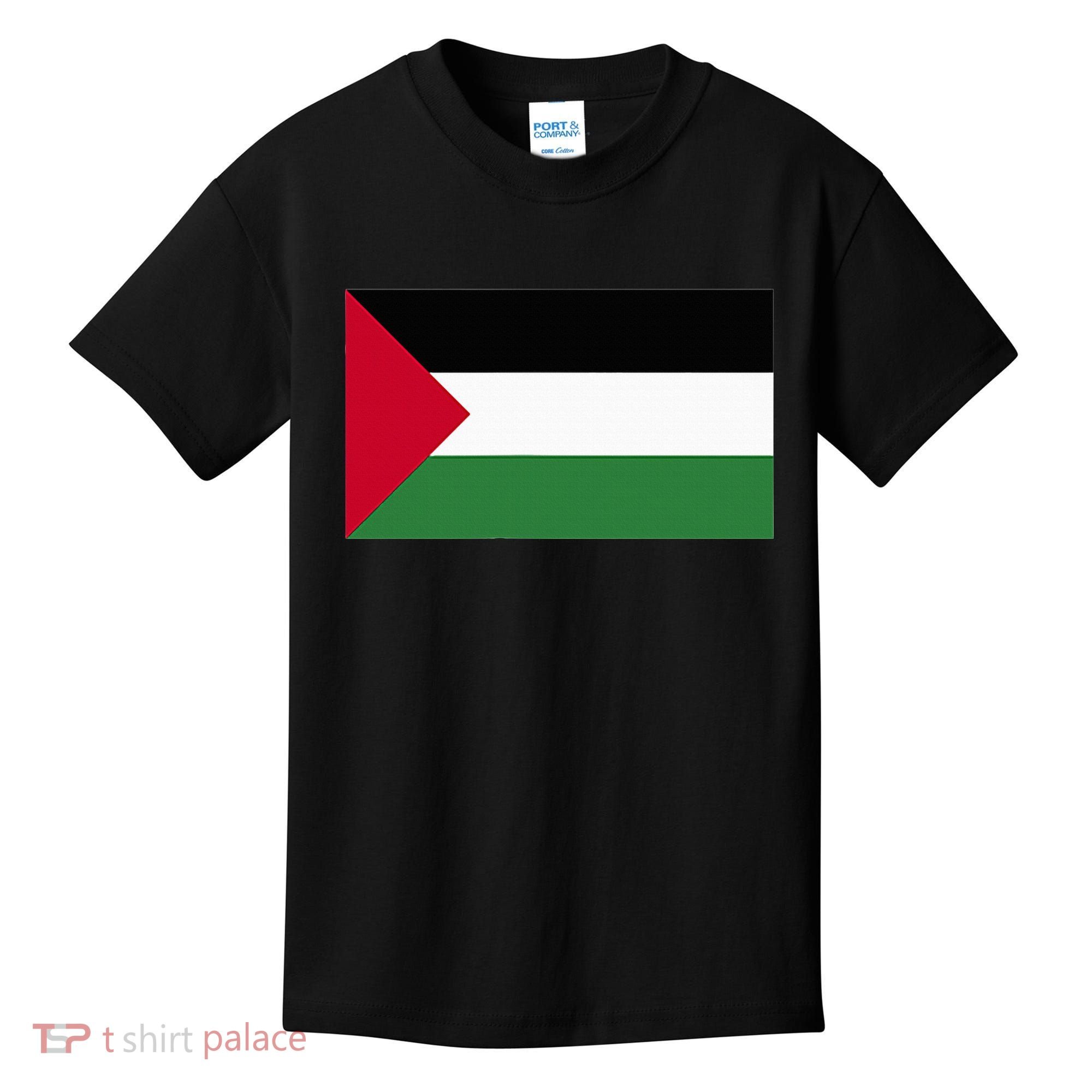 Free Palestine Palestine Flag Kids T-Shirt
