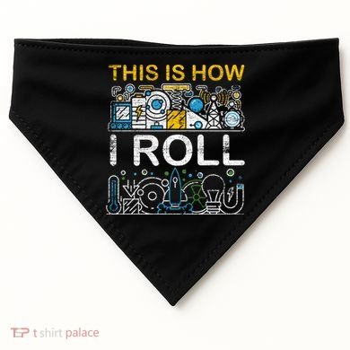 Funny Physicist Physics Sweatshirt USA-Made Doggie Bandana