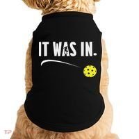 Funny Pickleball Player It Was In Paddleball Lover Doggie Tank thumb 0