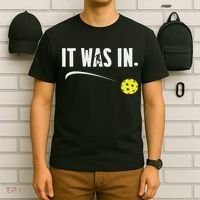 Funny Pickleball Player It Was In Paddleball Lover T-Shirt thumb 6