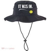 Funny Pickleball Player It Was In Paddleball Lover Bucket Hat thumb 0