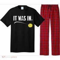 Funny Pickleball Player It Was In Paddleball Lover Pajama Set thumb 0