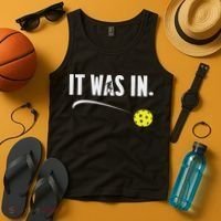 Funny Pickleball Player It Was In Paddleball Lover Tank Top thumb 4