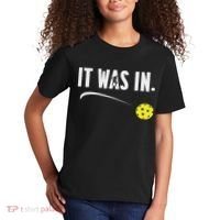 Funny Pickleball Player It Was In Paddleball Lover Kids T-Shirt thumb 2