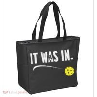 Funny Pickleball Player It Was In Paddleball Lover Tote Bag thumb 2