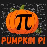 Funny Pumpkin Pie Math, Pumpkin Pi Funny Halloween Costume Backpack thumb 2