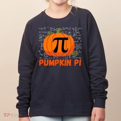 Funny Pumpkin Pie Math, Pumpkin Pi Funny Halloween Costume Women's Sweatshirt