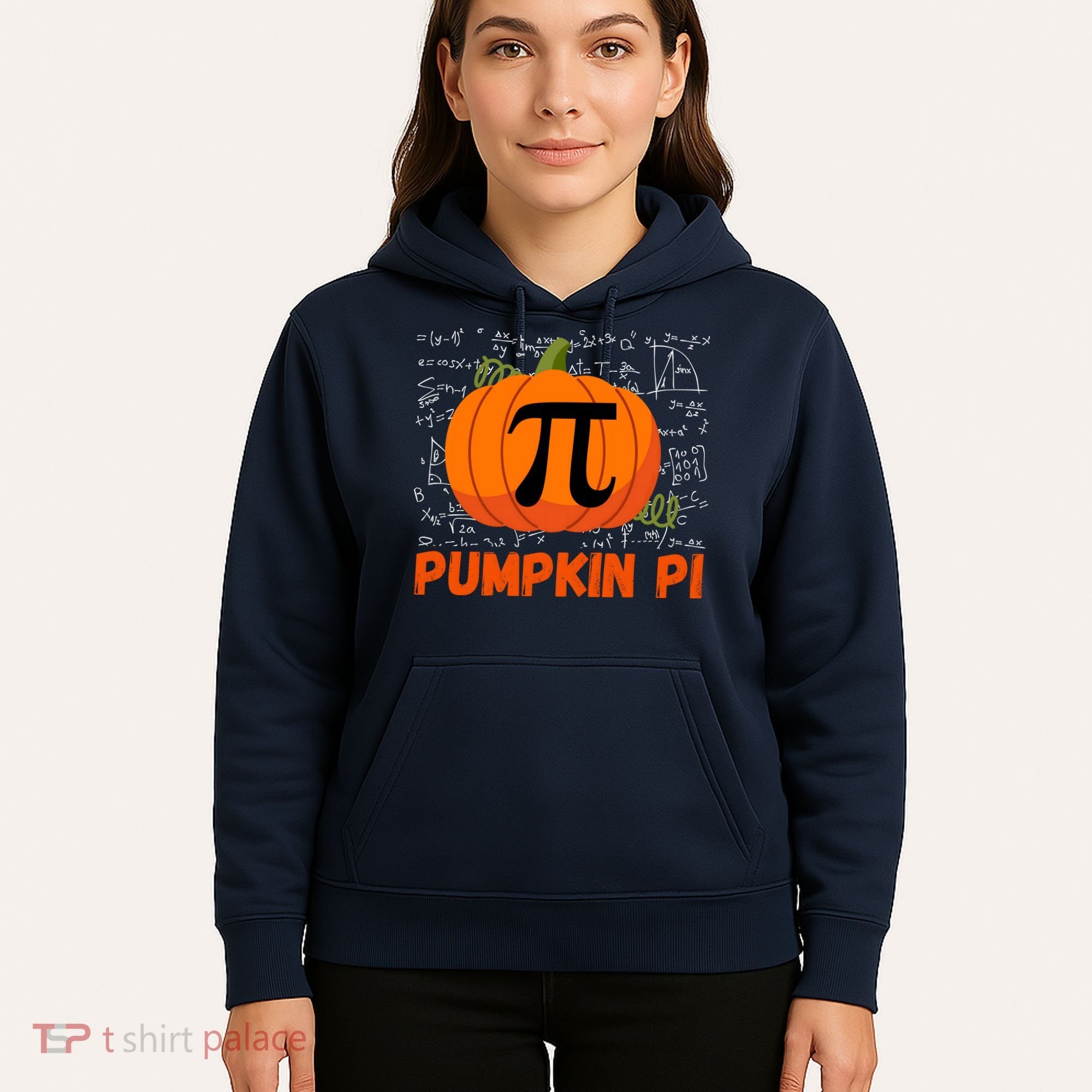 Funny Pumpkin Pie Math, Pumpkin Pi Funny Halloween Costume Hoodie