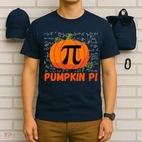 Funny Pumpkin Pie Math, Pumpkin Pi Funny Halloween Costume T-Shirt thumb 6