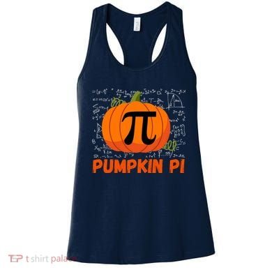 Funny Pumpkin Pie Math, Pumpkin Pi Funny Halloween Costume Women's Tank Top