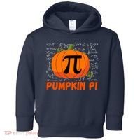 Funny Pumpkin Pie Math, Pumpkin Pi Funny Halloween Costume Toddler Hoodie thumb 0