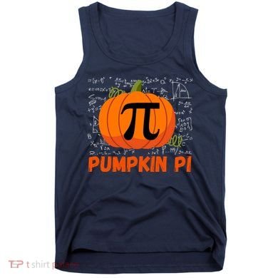 Funny Pumpkin Pie Math, Pumpkin Pi Funny Halloween Costume Tank Top