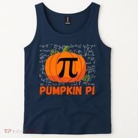 Funny Pumpkin Pie Math, Pumpkin Pi Funny Halloween Costume Tank Top thumb 2