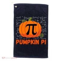 Funny Pumpkin Pie Math, Pumpkin Pi Funny Halloween Costume Golf Towel thumb 0